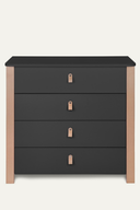 Kommode aus der Atelier-Kollektion mit wechselbarem Oberteil · Anthrazit