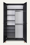 Kleiderschrank der Atelier Collection · Anthrazit