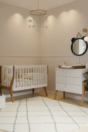 Kommode aus der Signature Collection mit wechselbarer Oberseite · Weiß · Eiche Natur