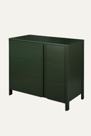 Aura Collection Dresser with Changing Top · Green