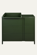 Aura Collection Dresser with Changing Top · Green