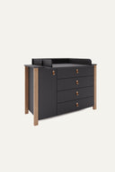 Atelier Collection Dresser II with Folding Changing Top · Anthracite