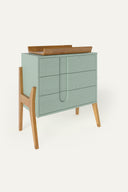 Signature Collection Dresser with Changing Top · Sage Green · Natural – HoltAtelier