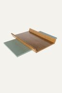 Signature Collection Dresser with Changing Top · Sage Green · Natural Oak