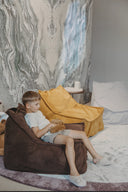 Lounge Pouf · Chocolate Brown