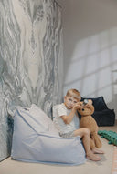 Lounge Pouf · Light Grey